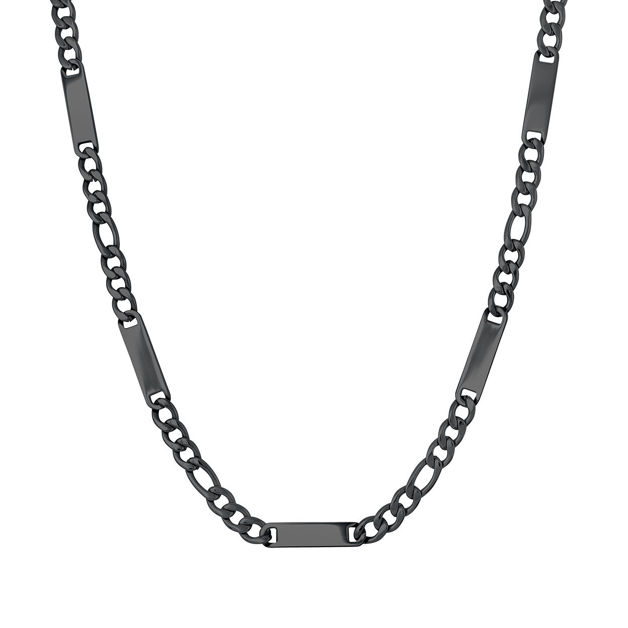 6MM ENGRAVABLE FIGARO CHAIN