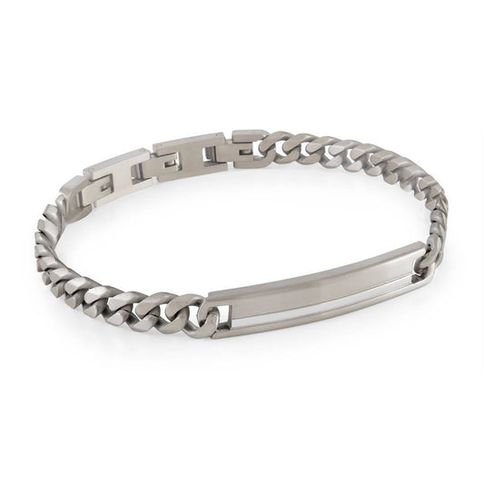8MM CURB ID BRACELET