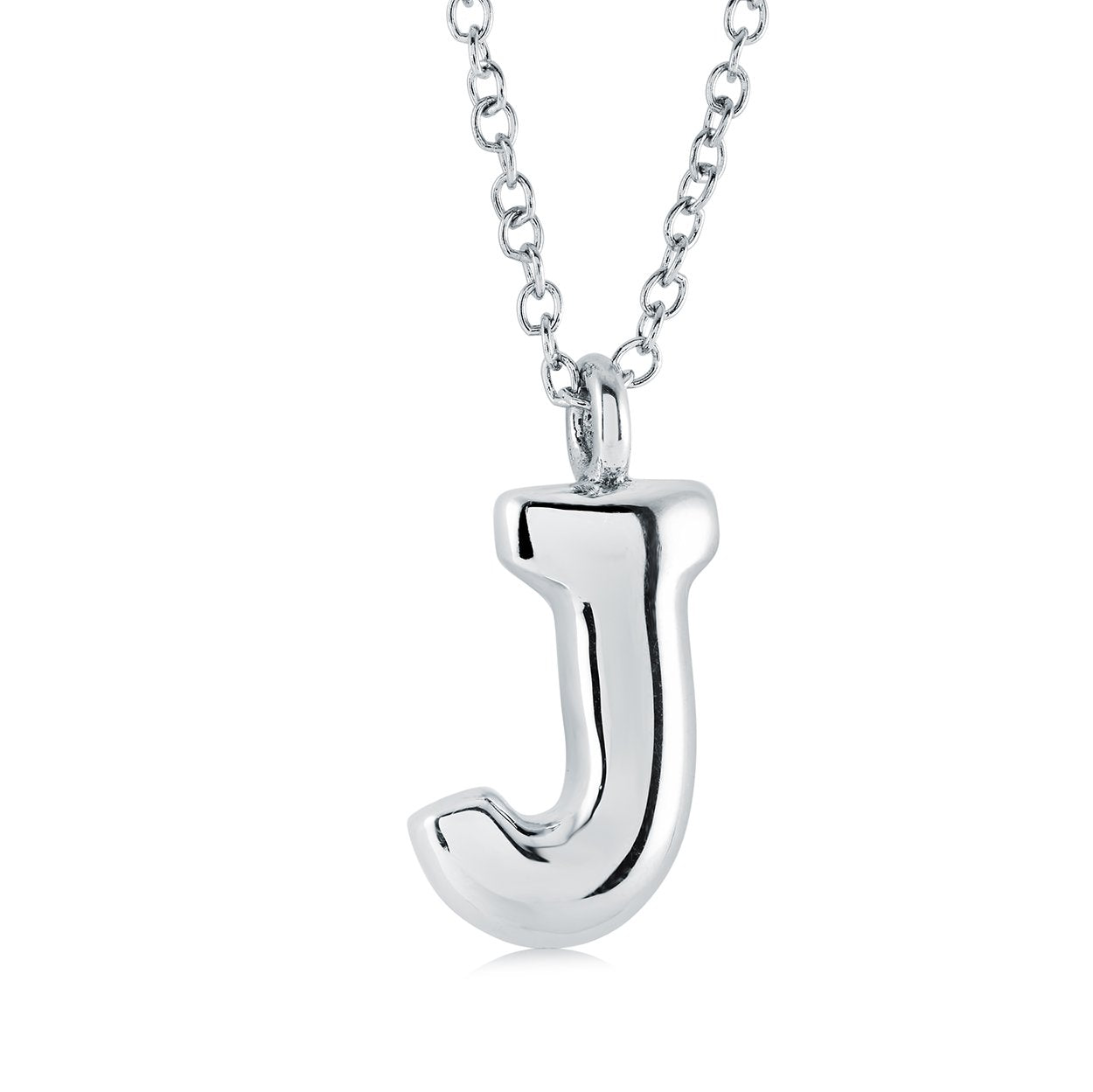BUBBLE INITIAL NECKLACE