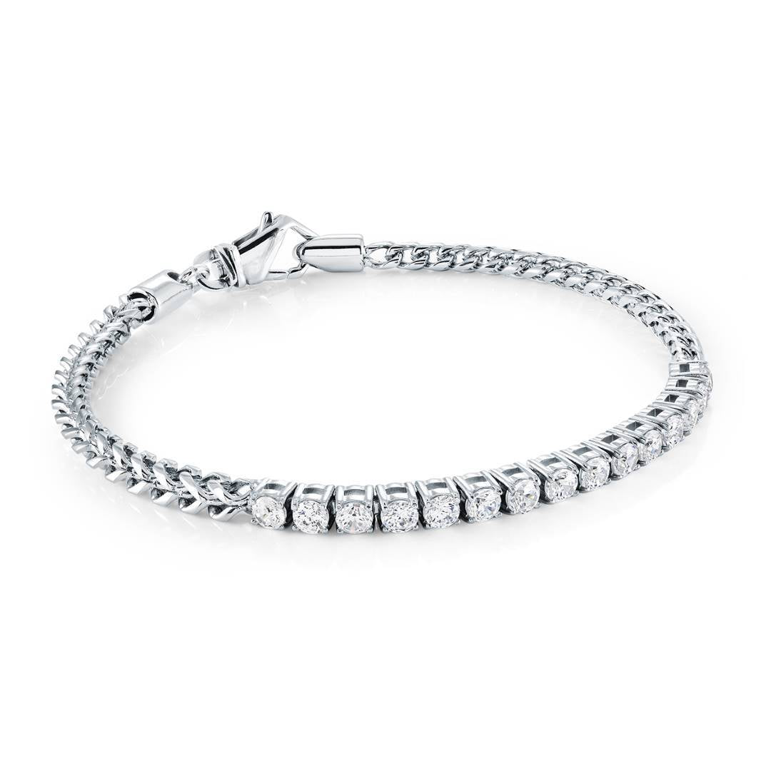 3.3MM-FRANCO TENNIS BRACELET