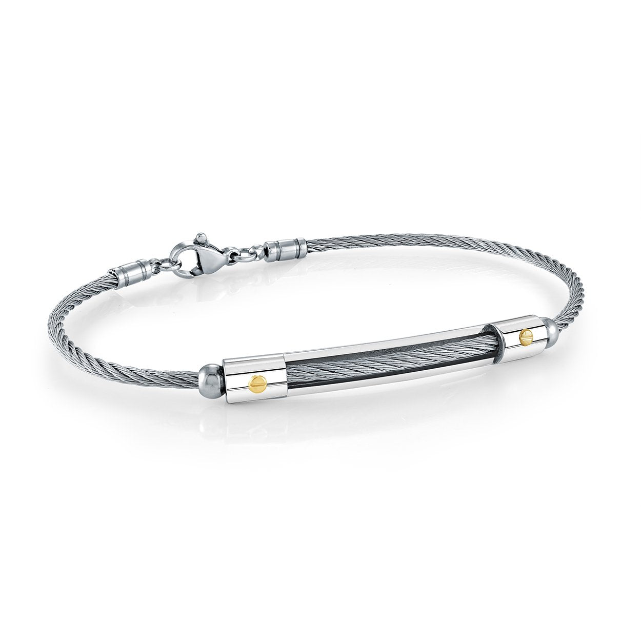 THIN CABLE ADJ BRACELET
