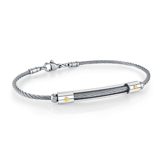 THIN CABLE ADJ BRACELET