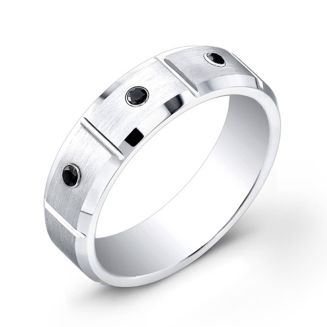 7MM DIAMOND COBALT BAND