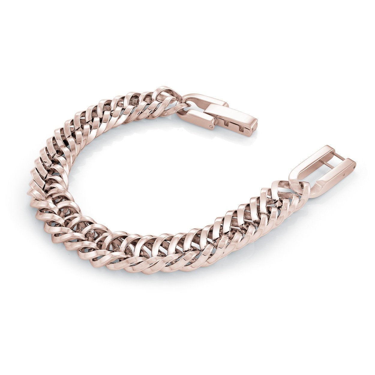 11.5MM DOUBLE CURB BRACELET