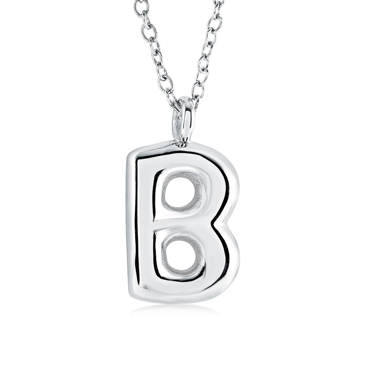 BUBBLE INITIAL NECKLACE