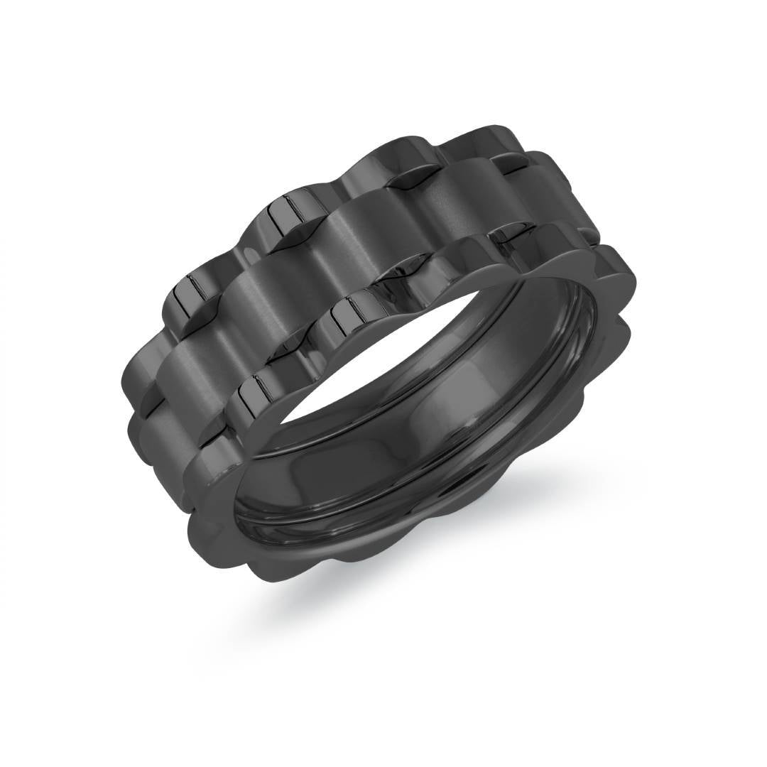 8MM WATCH LINK RING