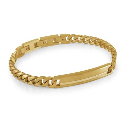 8MM CURB ID BRACELET