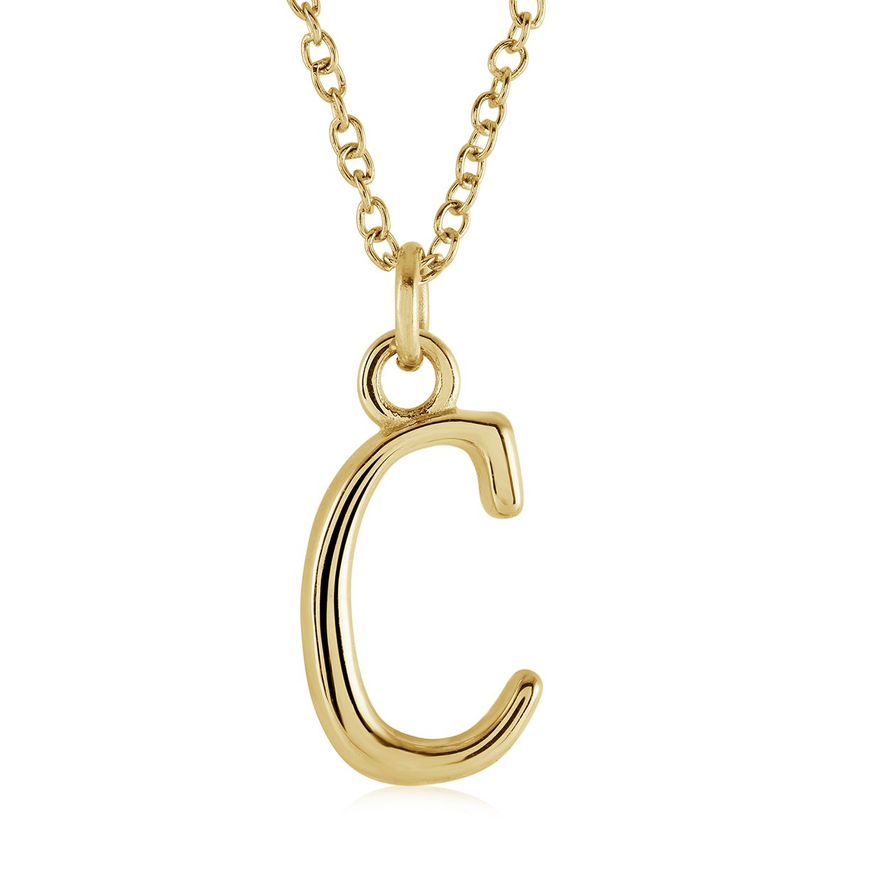 CURSIVE INITIAL NECKLACE