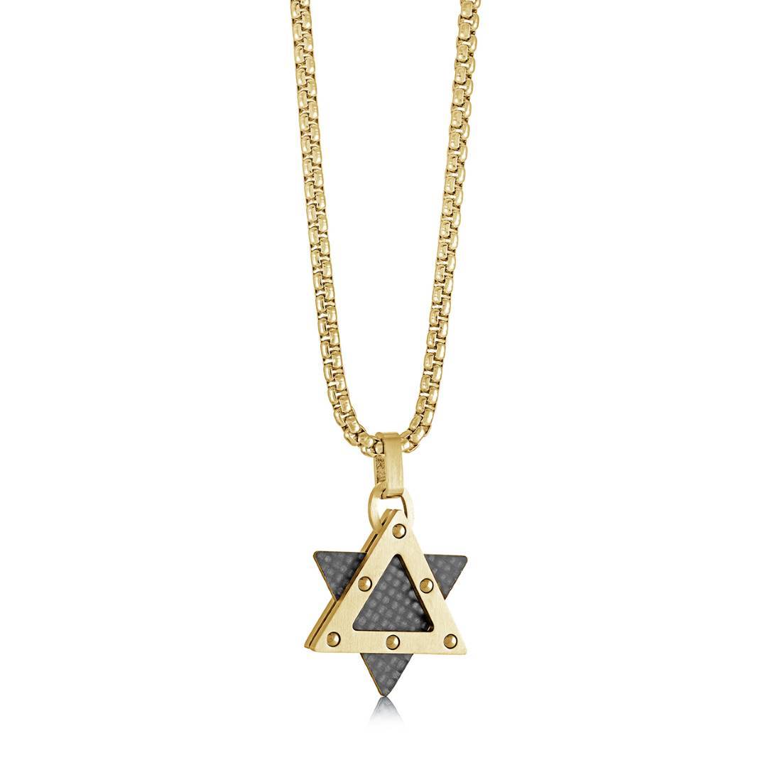 CARBON-FIBRE STAR OF DAVID