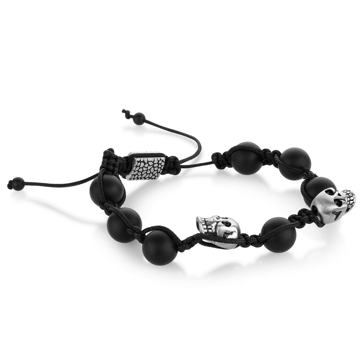 AGATE MACRAME BRACELET