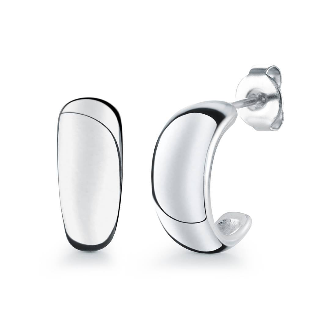 14MM DOMED HOOP-STUDS