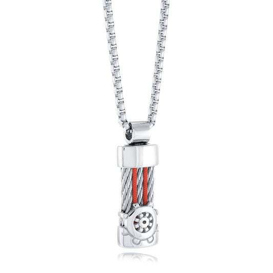 SHIP'S WHEEL PENDANT