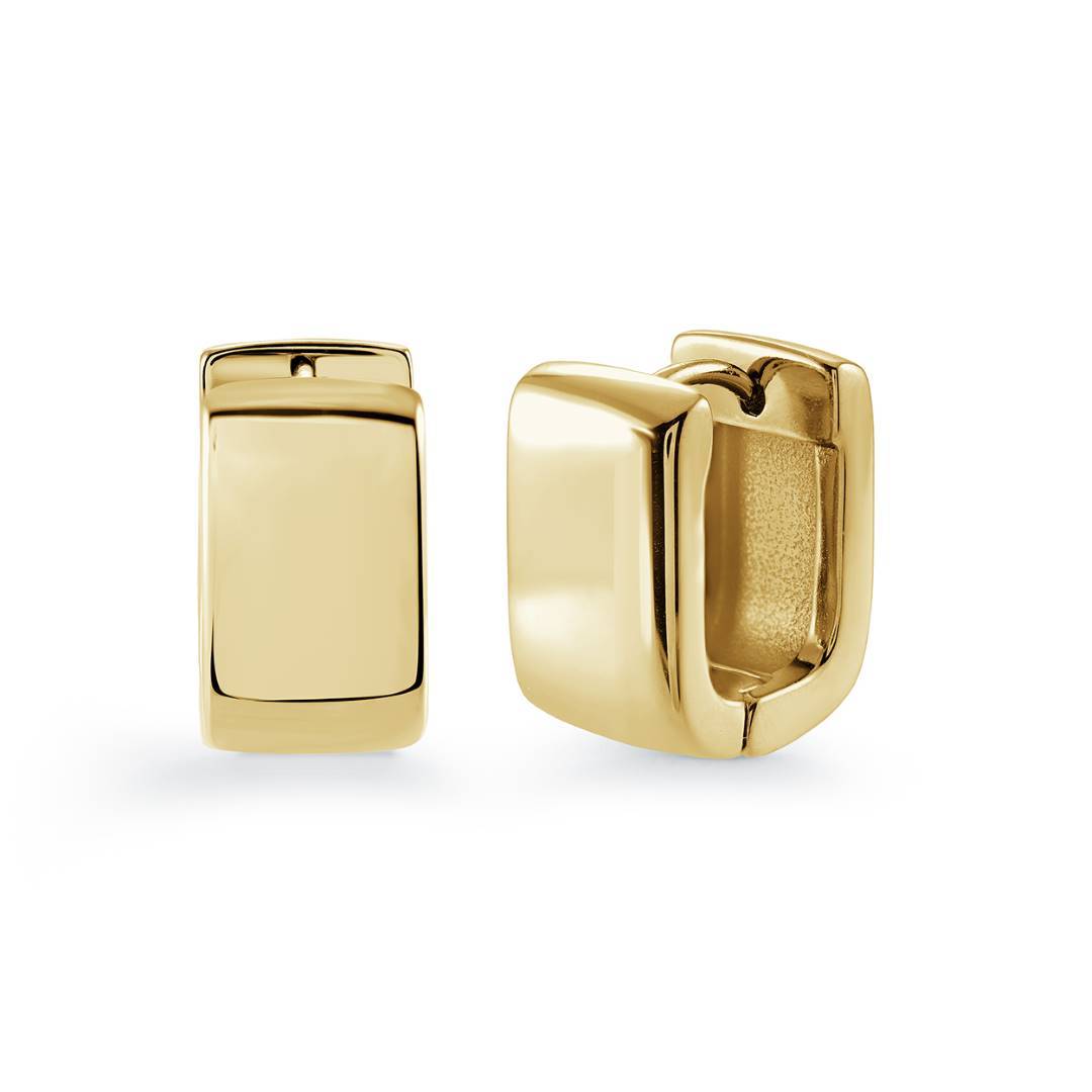 8MM SQUARE SNUG-EARRINGS