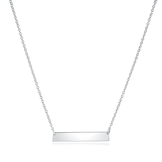 BAR PLATE NECKLACE