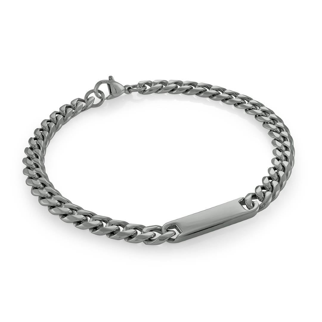 6MM ENGRAVABLE CURB BRACELET