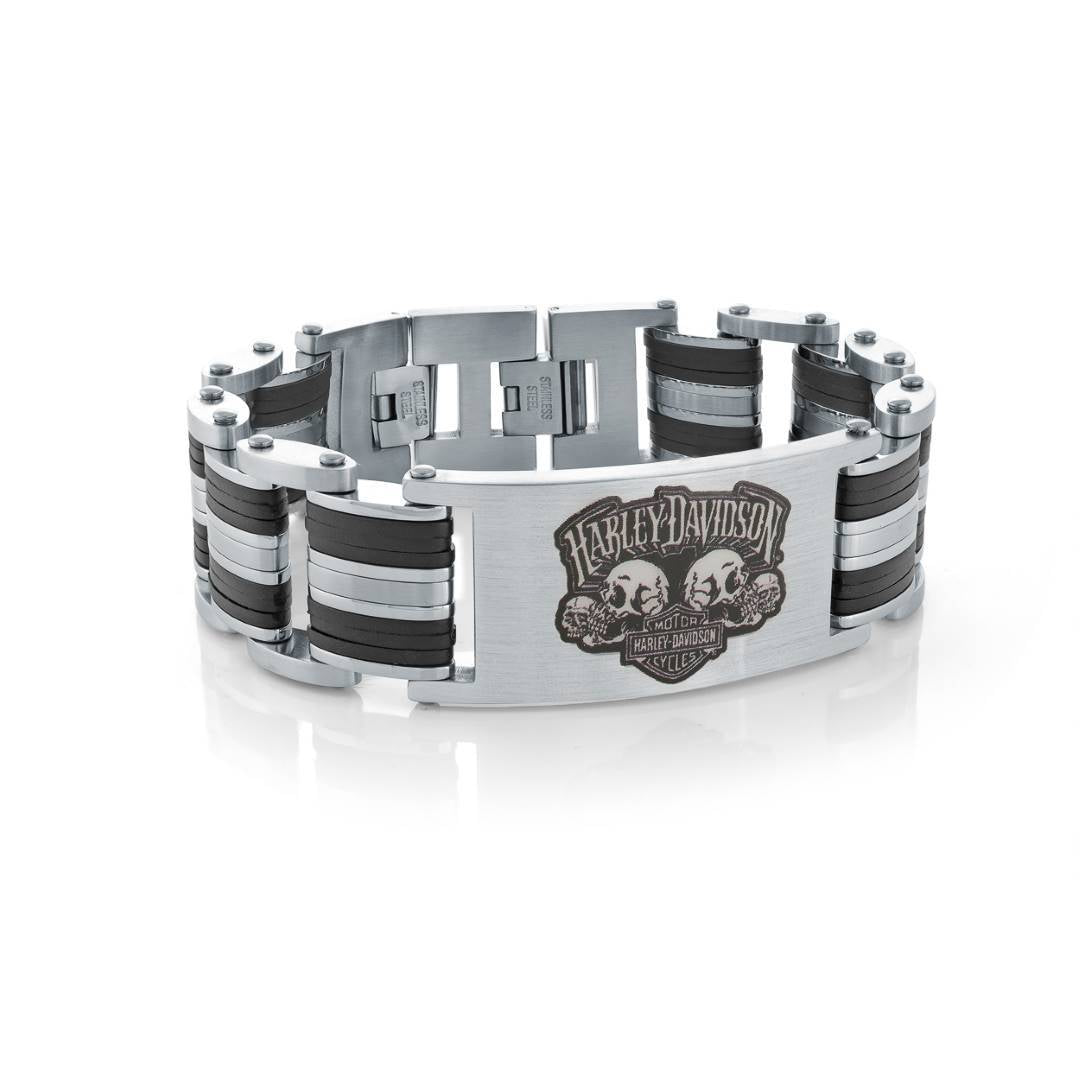LARGE BIKER BRACELET