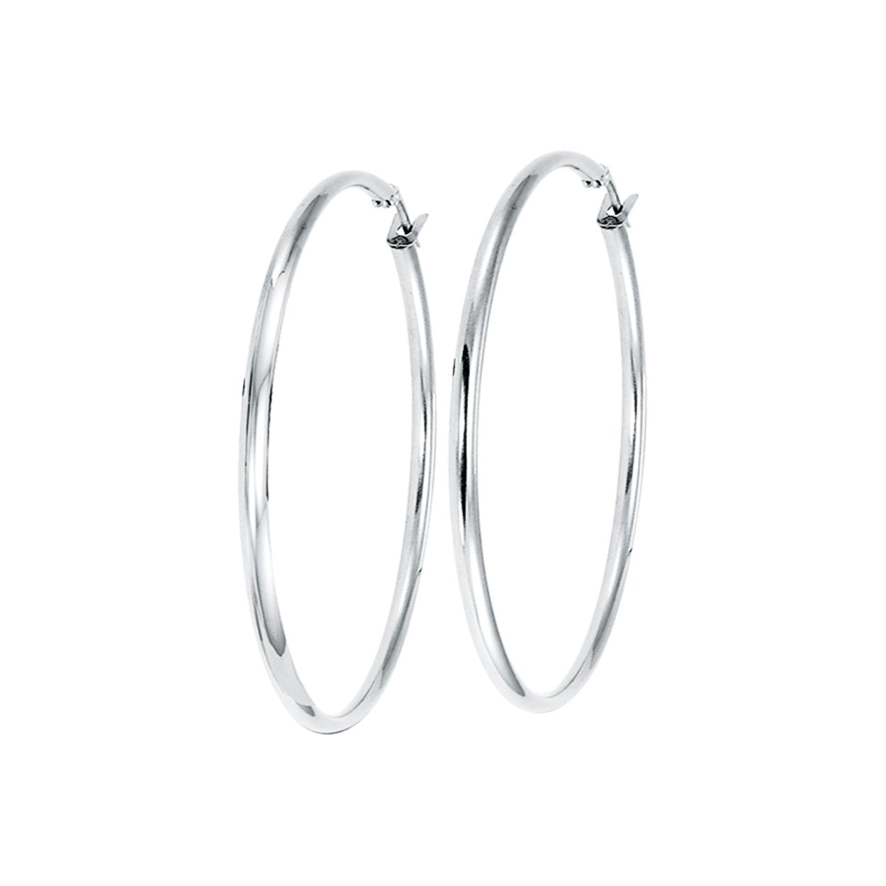 60MM ROUND HOOP EARRINGS