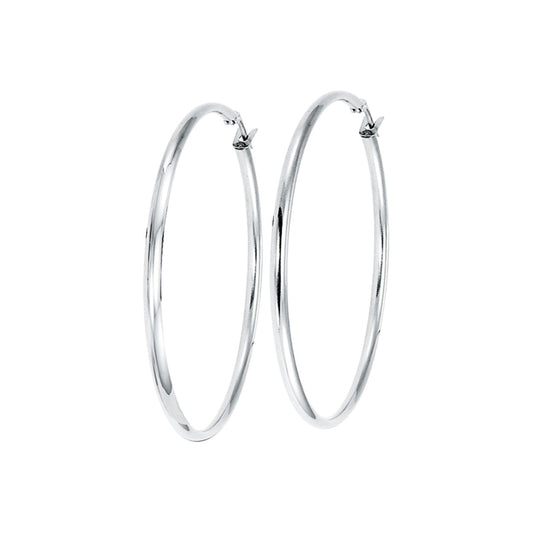 60MM ROUND HOOP EARRINGS