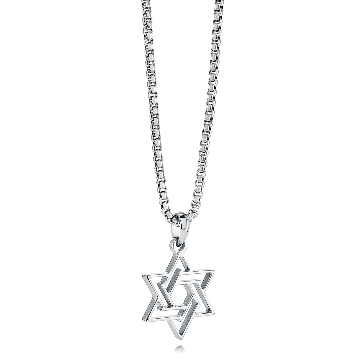 CUT OUT STAR OF DAVID PENDANT