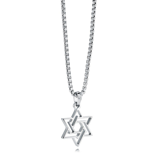 CUT OUT STAR OF DAVID PENDANT