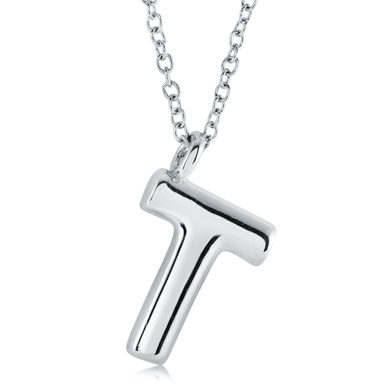 BUBBLE INITIAL NECKLACE