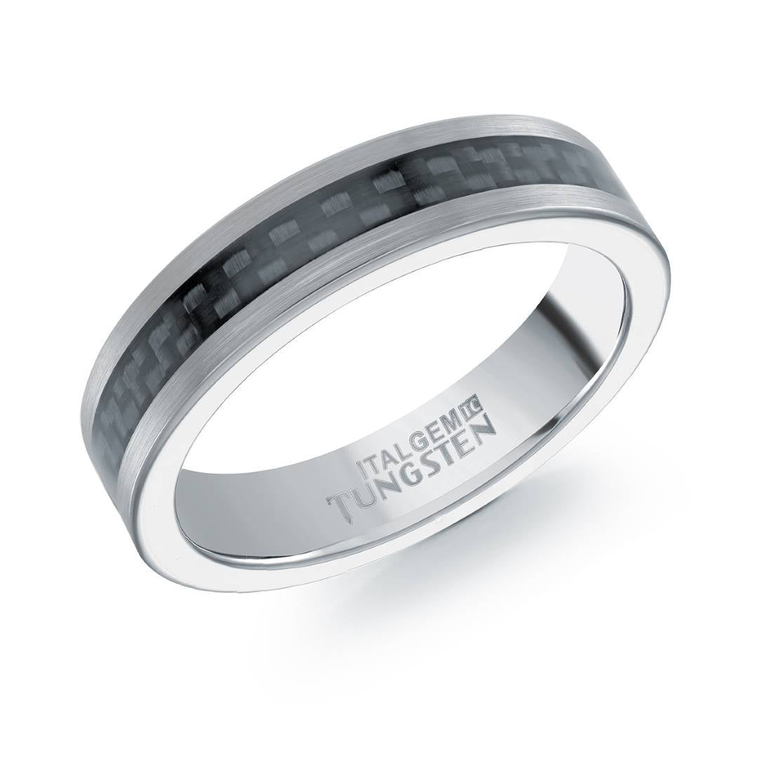 5MM TUNGSTEN & CARBON FIBRE BAND
