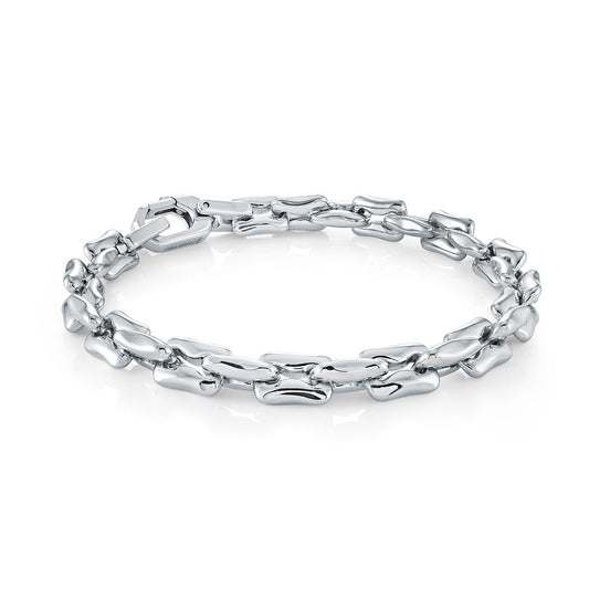 6.5MM-BAMBOO-LINK BRACELET