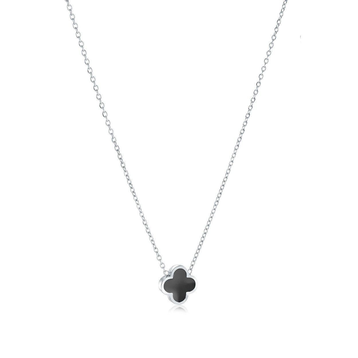 ENAMEL CLOVER PENDANT