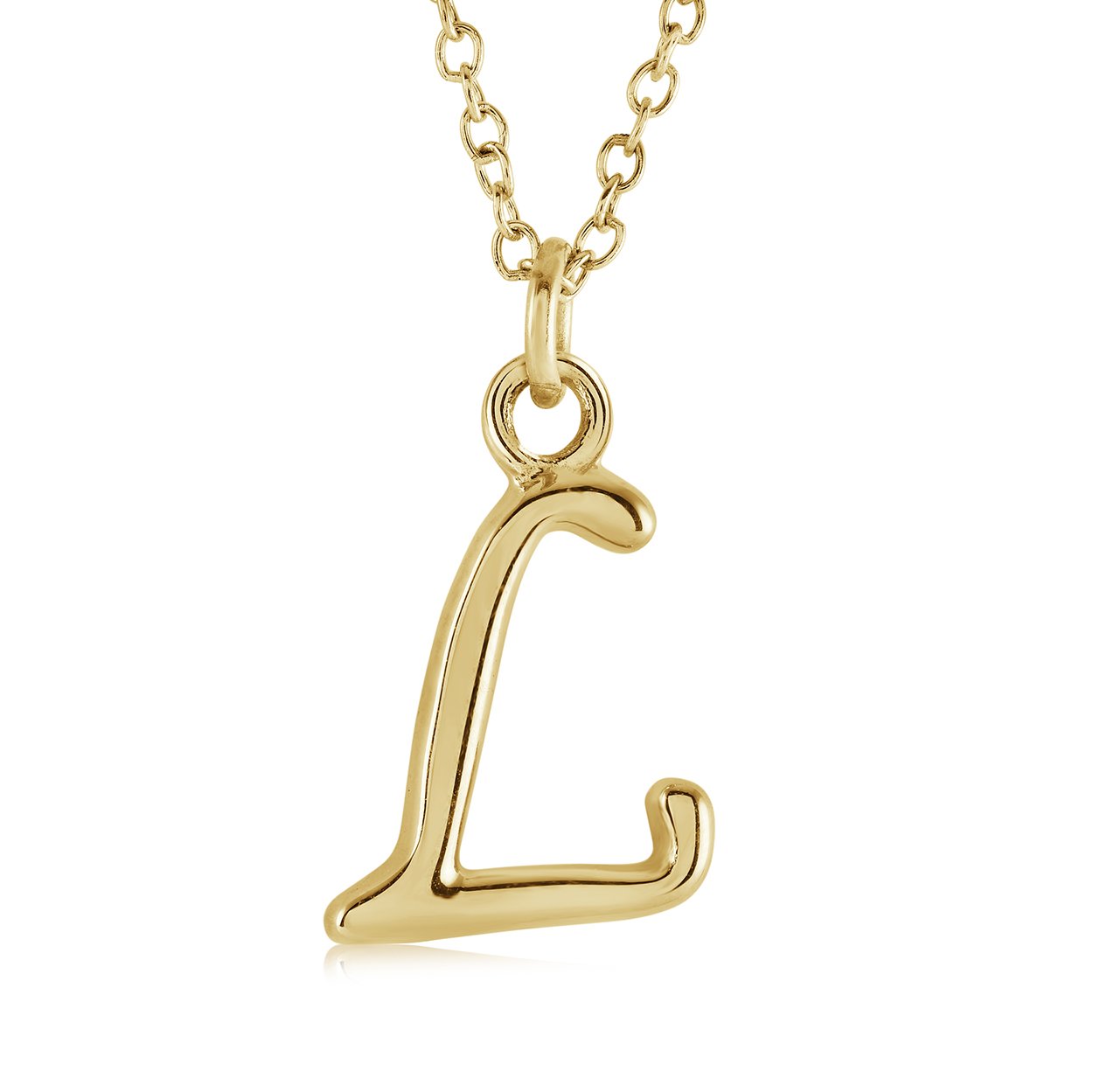 CURSIVE INITIAL NECKLACE