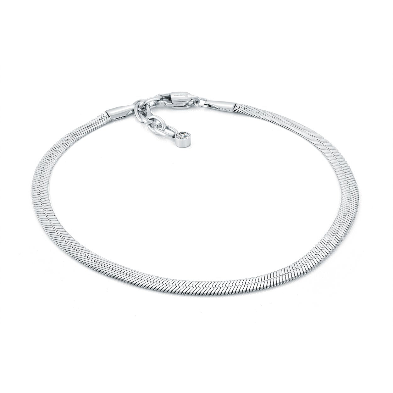 4MM HERRINGBONE BRACELET