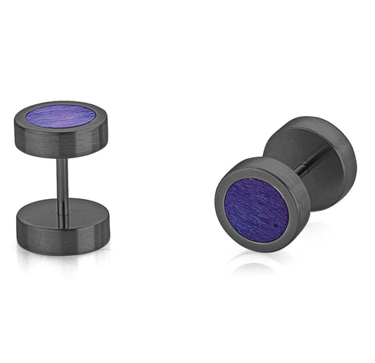 TWO-PIECE TITATNIUM EARRINGS
