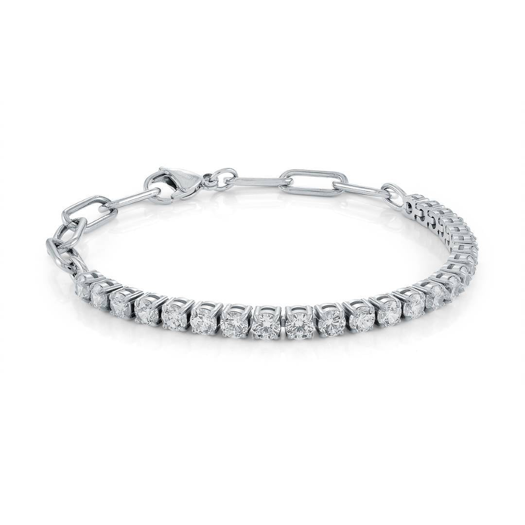 4MM PAPERCLIP BRACELET