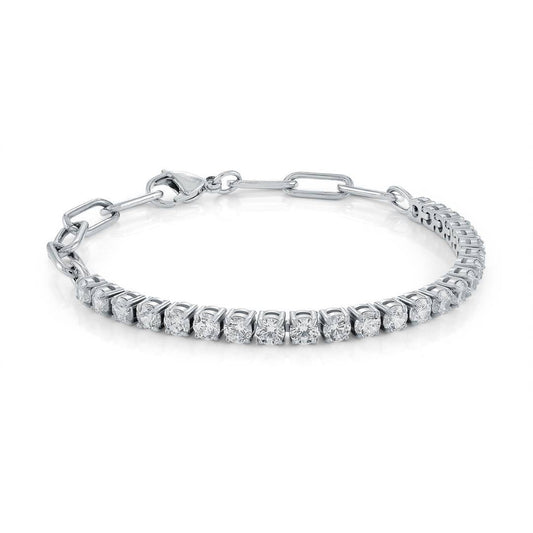 4MM PAPERCLIP BRACELET