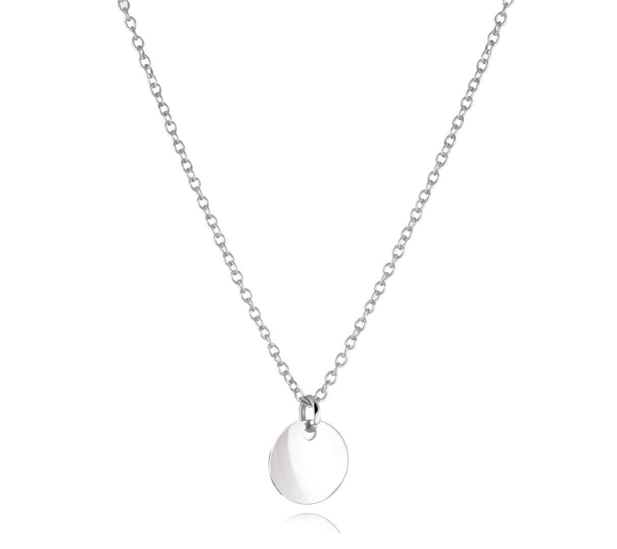 ROUND PLATE NECKLACE
