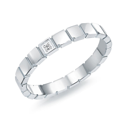 SINGLE CZ QUADRANT RING