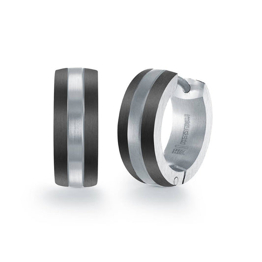 LINED BLACK-SILVER HUGGIES