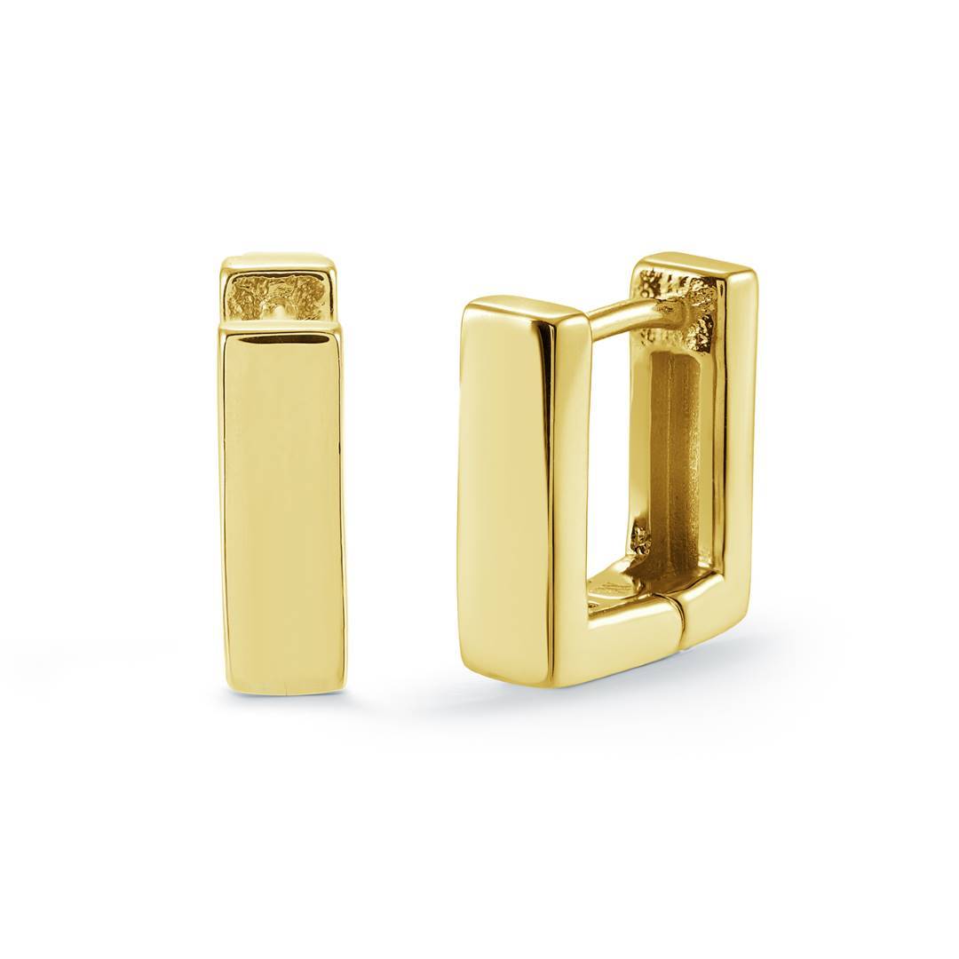4MM SQUARE SNUG-EARRINGS