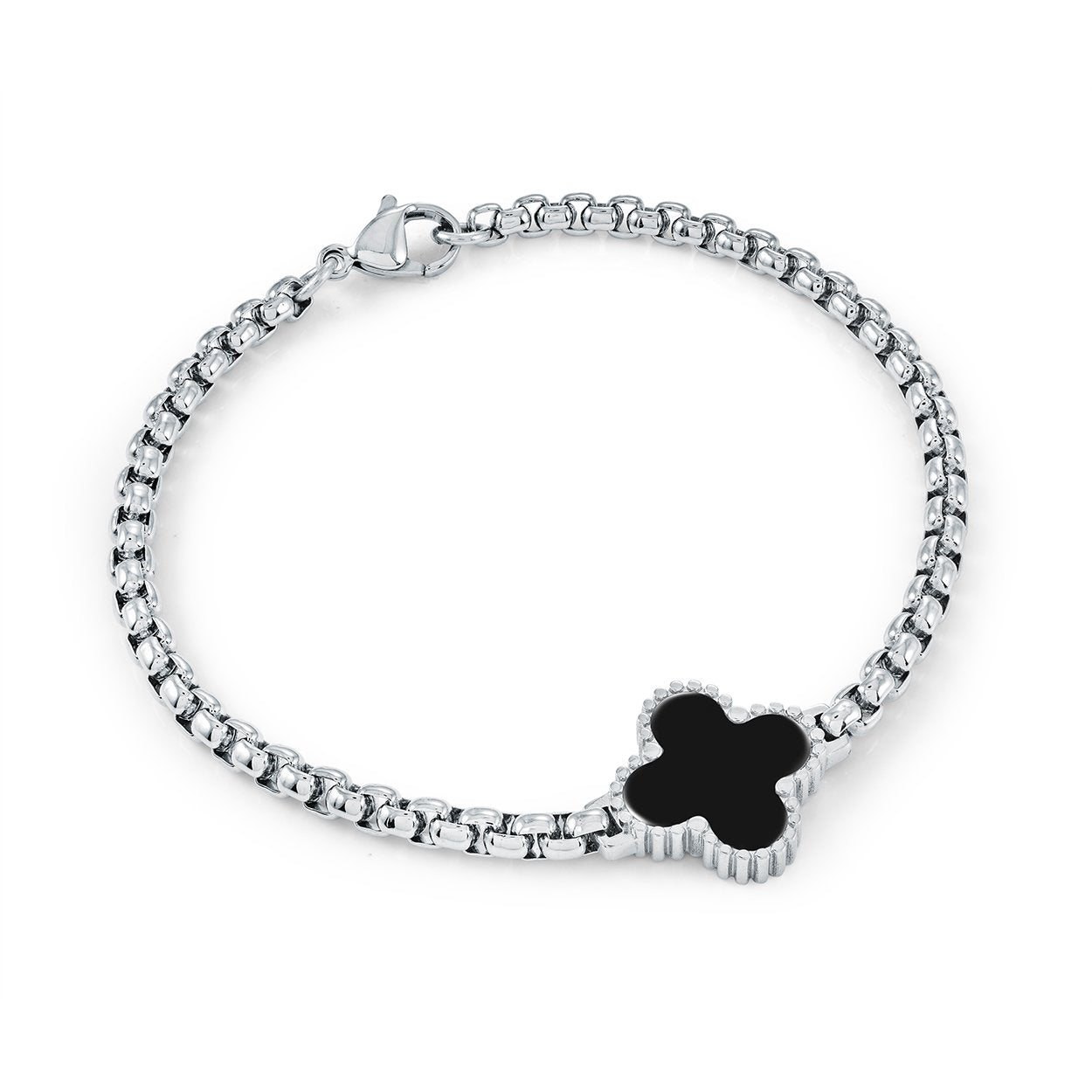 17MM-LUCKY-CLOVER BRACELET
