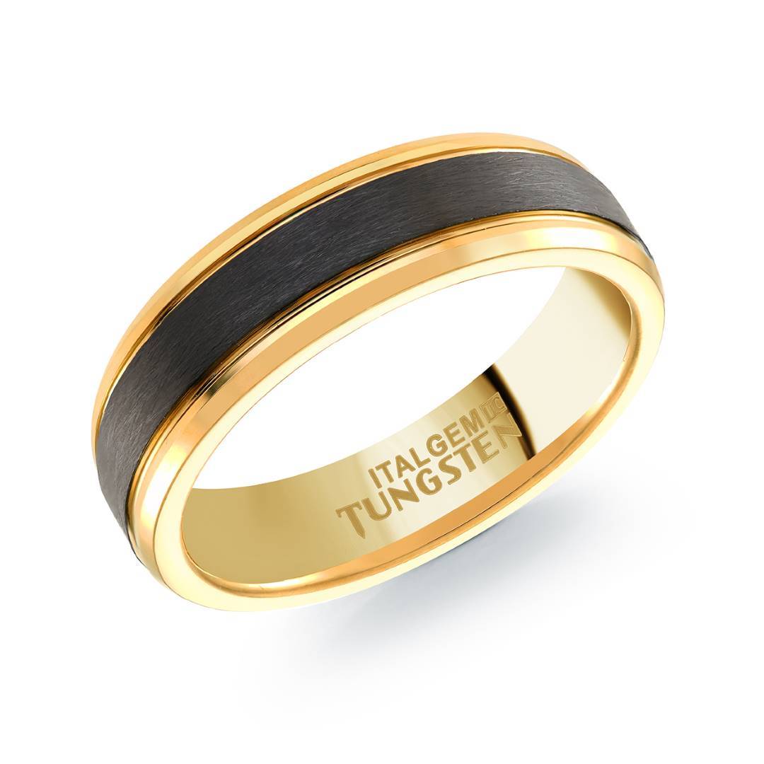 6MM TUNSTEN BRUSHED BAND