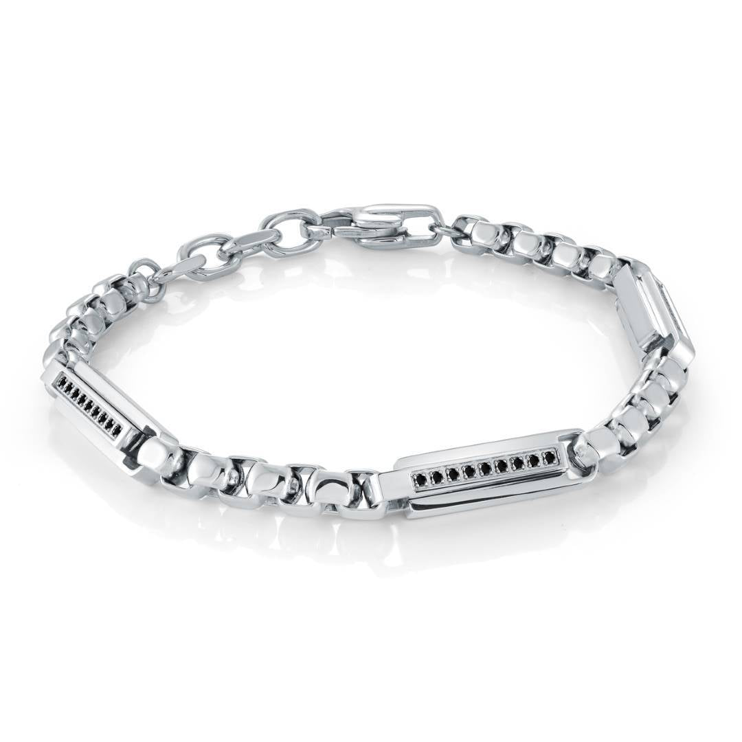 5.5 MM SECTIONAL ROUND BOX BRACELET