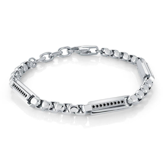 5.5 MM SECTIONAL ROUND BOX BRACELET