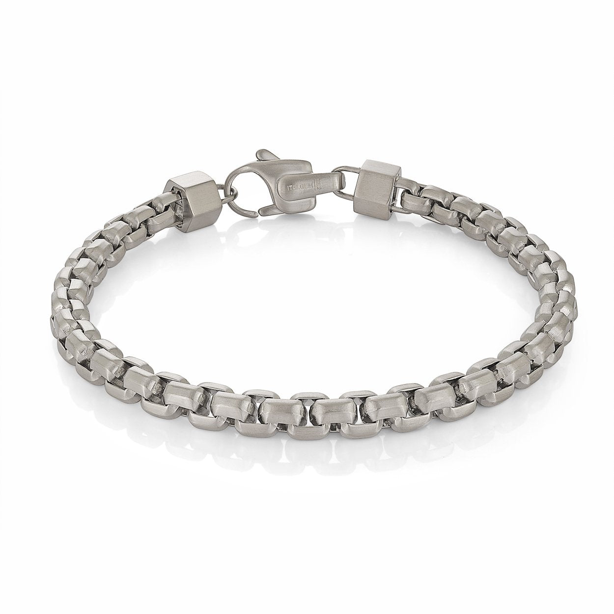 6MM HEXAHEDRON BOX BRACELET