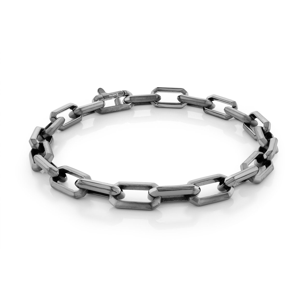 6.5MM RECTANGLE LINK BRACELET