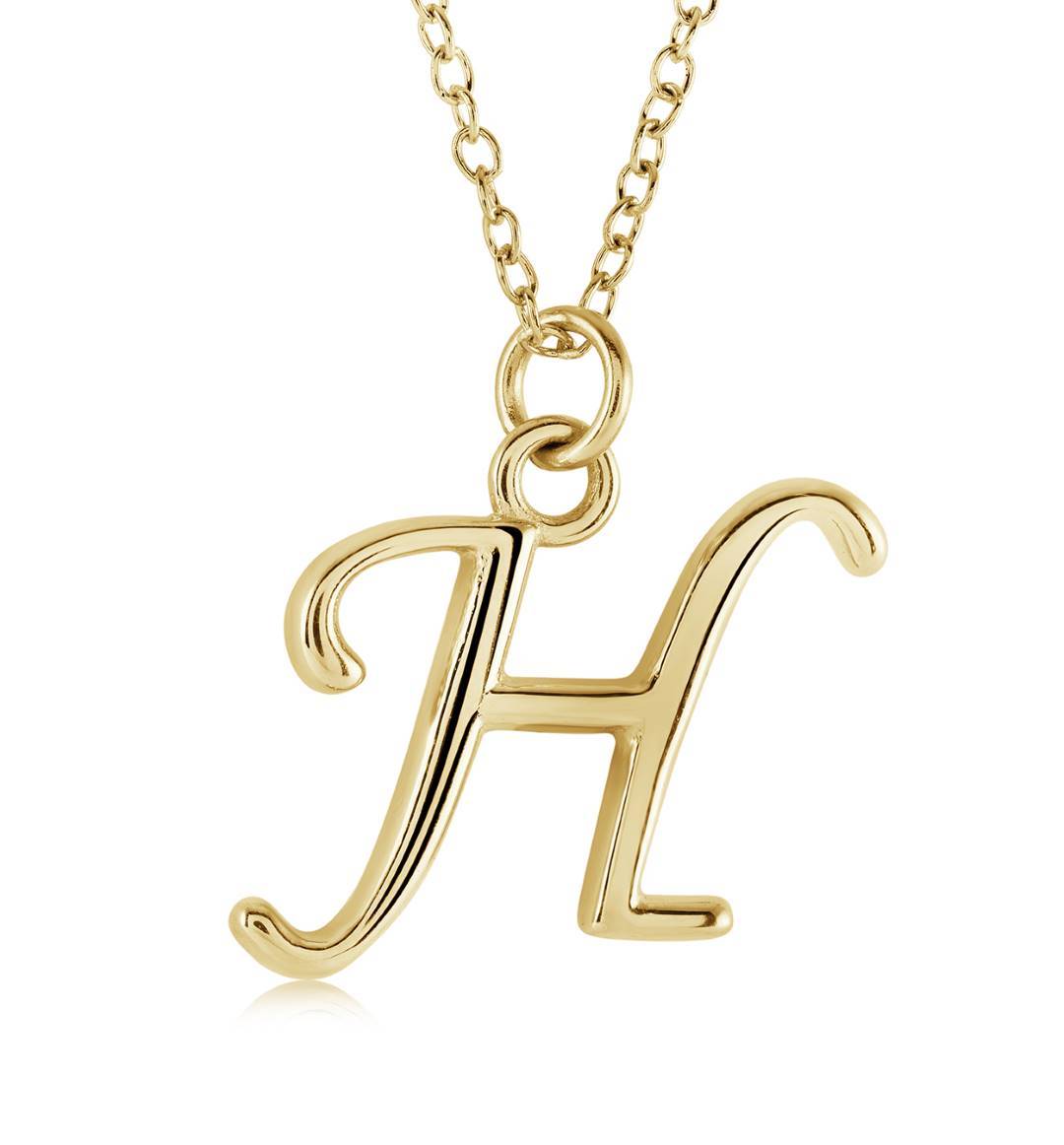 CURSIVE INITIAL NECKLACE