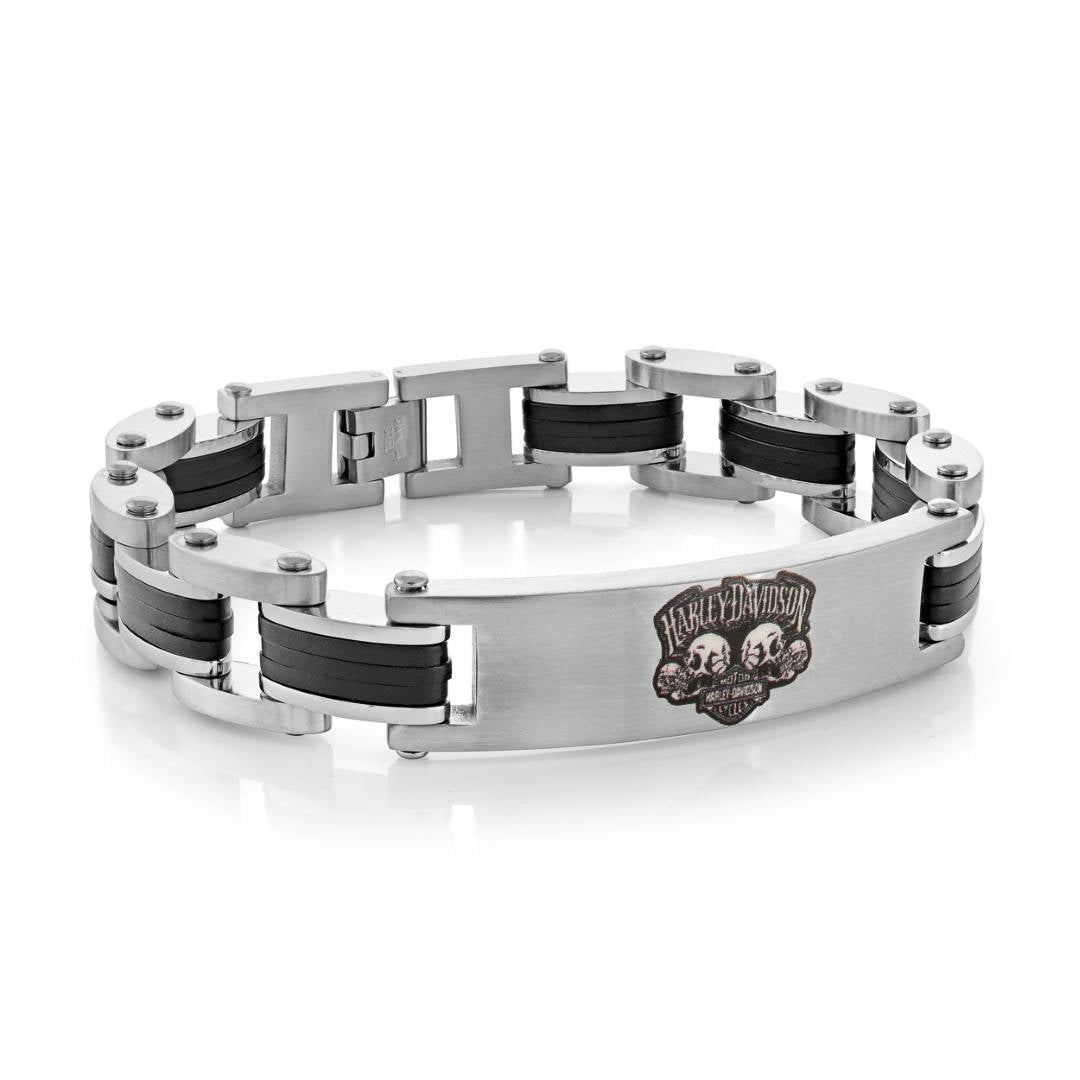 BIKER SKULLS BRACELET