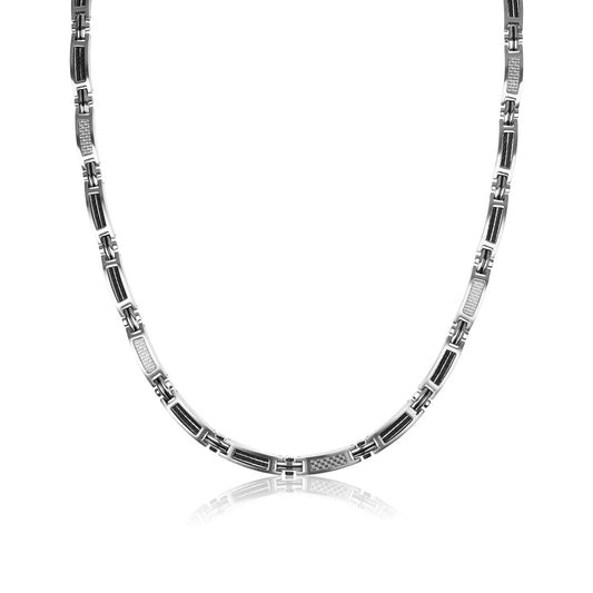 RACER 2 CARBON FIBRE NECKLACE