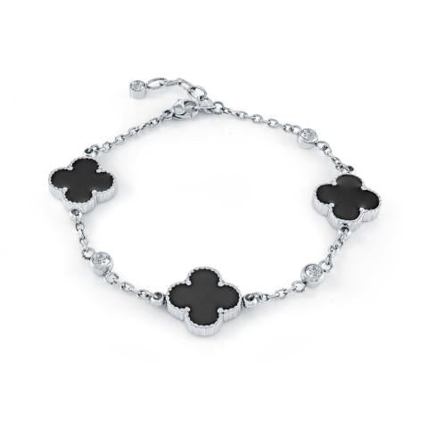 REVERSIBLE CLOVER BRACELET