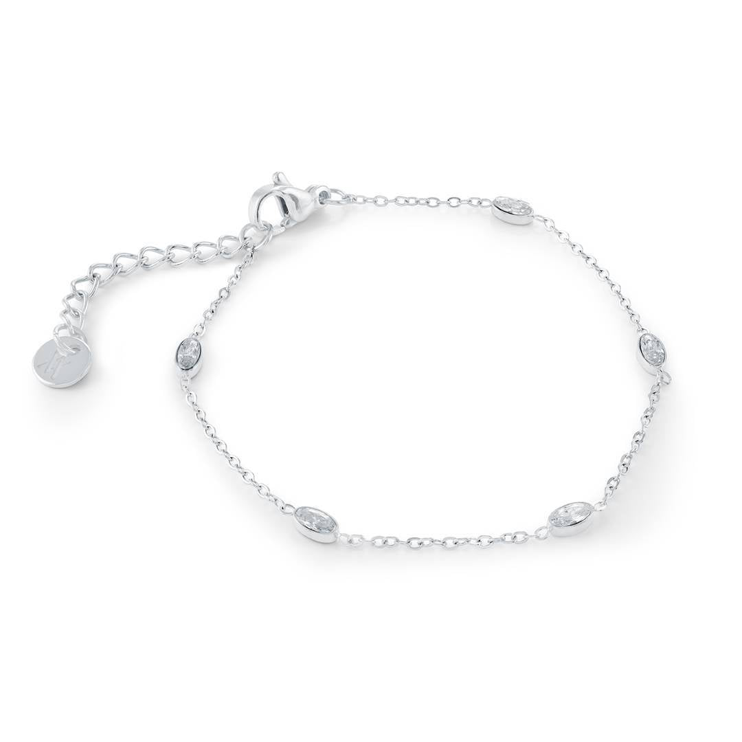 OVAL STATION ANKLET