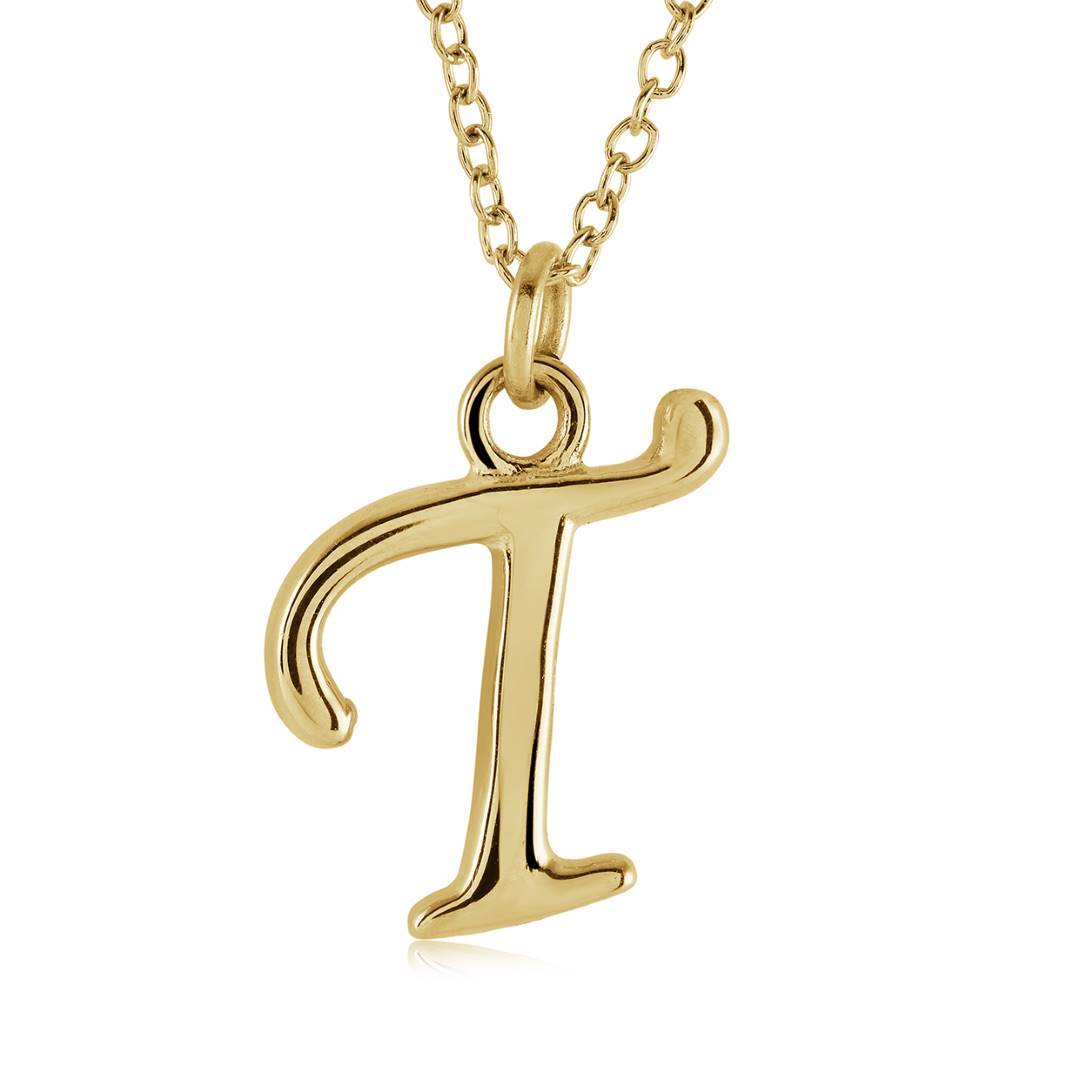 CURSIVE INITIAL NECKLACE