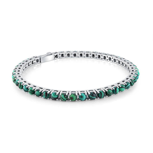 4MM AGATE TENNIS BRACELET